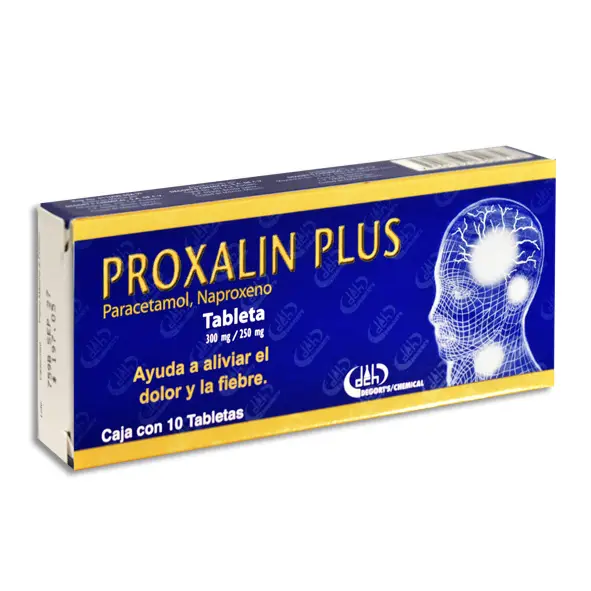Proxalin Plus 300/250mg Tab 10